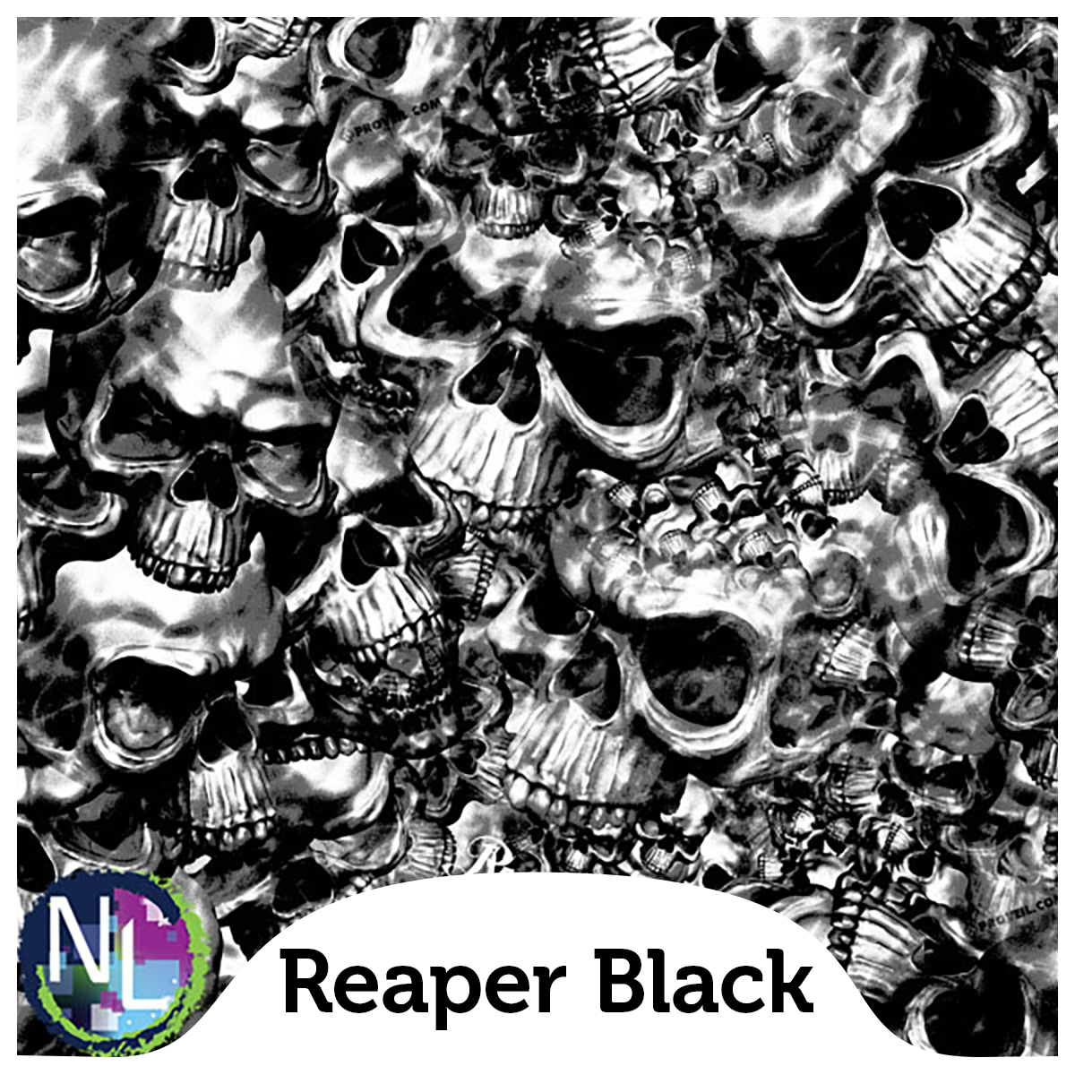 Proveil Camo® Reaper Black™ Hydro Film