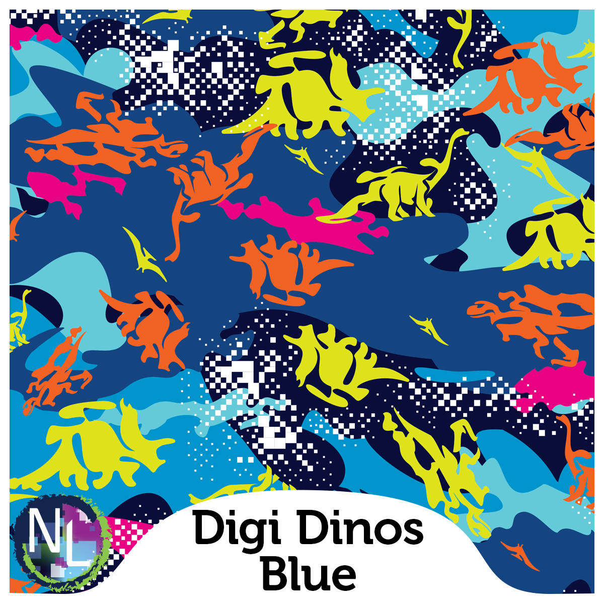 Digi Dinos Blue – NEWLIMBITS