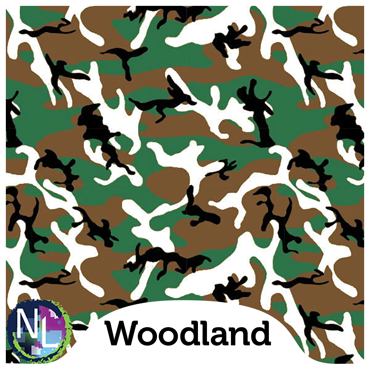 Military Camo - Woodland